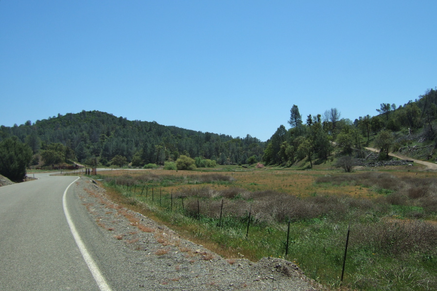 The valley widens about half-way to The Junction.