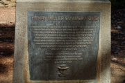 Henry Miller Summer Home plaque