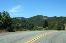 Pine Mountain (left-most peak)