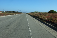 No traffic on the Great Highway from Lincoln to Sloat