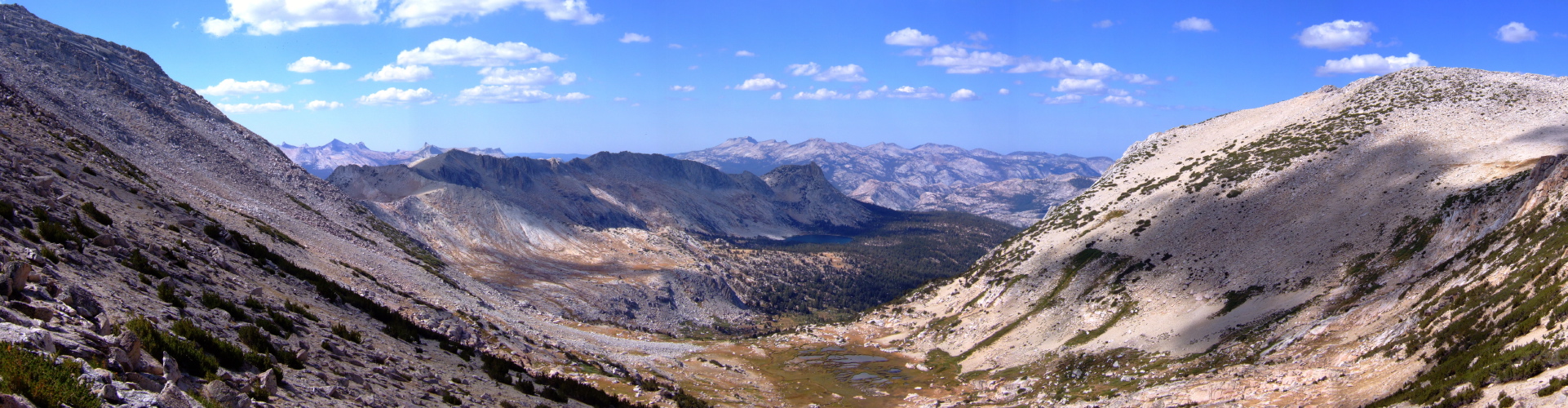 View looking west from The Notch.