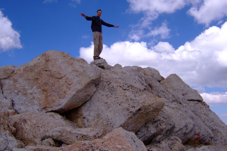 Bill on the summit.