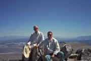 David and Bill on Mt. Dana (13053ft)