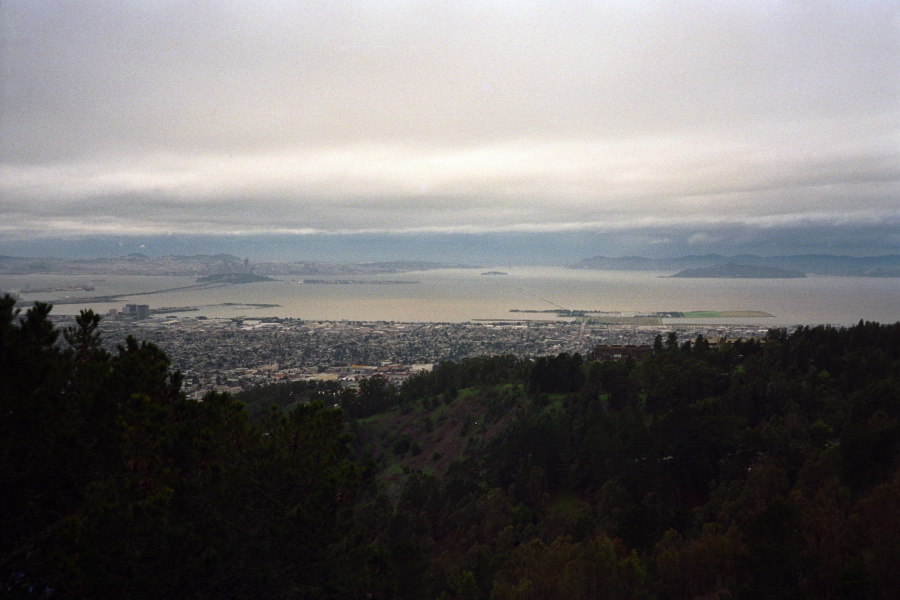 San Francisco from Vollmer Peak