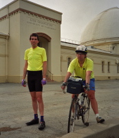 Bill and Gardner at Lick Observatory