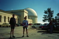 Bill and Richard Bone at Lick Observatory.