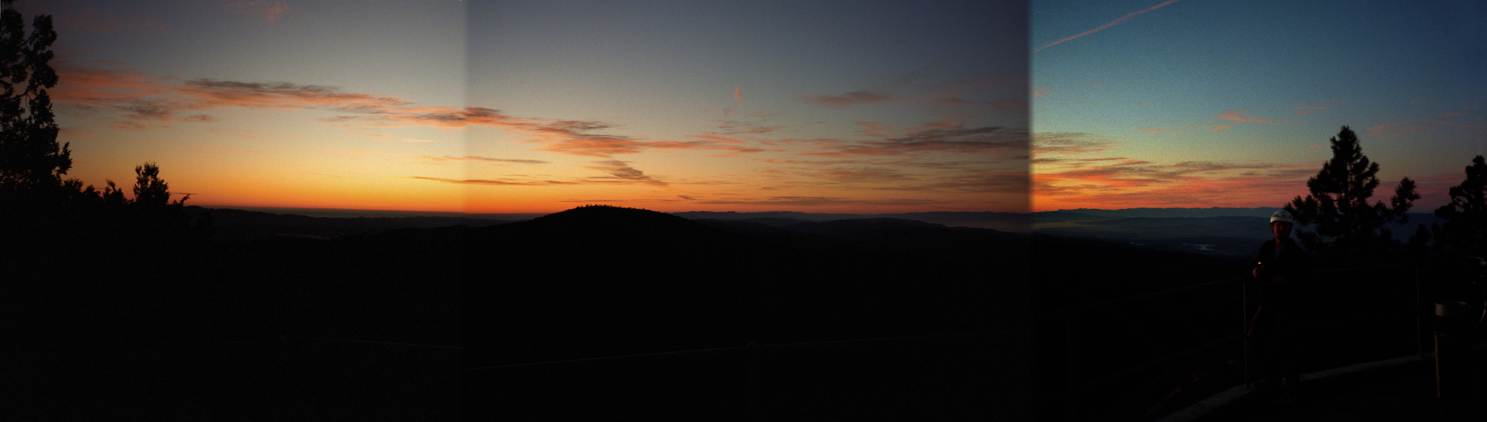 Mt. Hamilton Sunrise Panorama.