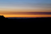 Morning twilight from Mt. Hamilton.