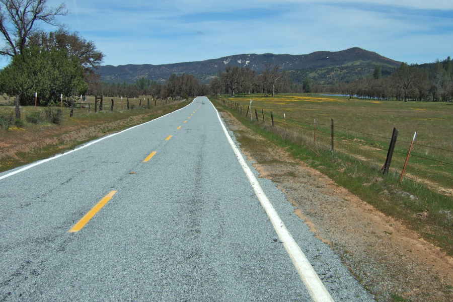 Heading north through San Antonio Valley