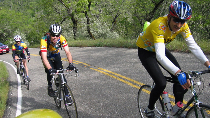 Climbing Mt. Hamilton Rd., last climb (2)