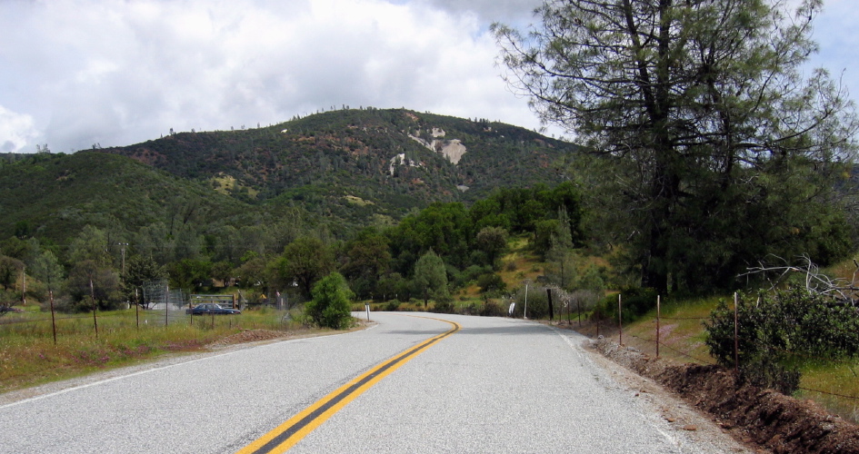 Mine tailings on Red Mountain