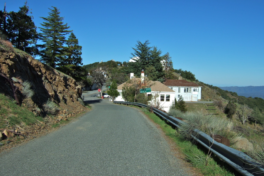 Descending back to the main road