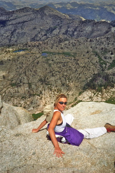 Laura sits at the brink.