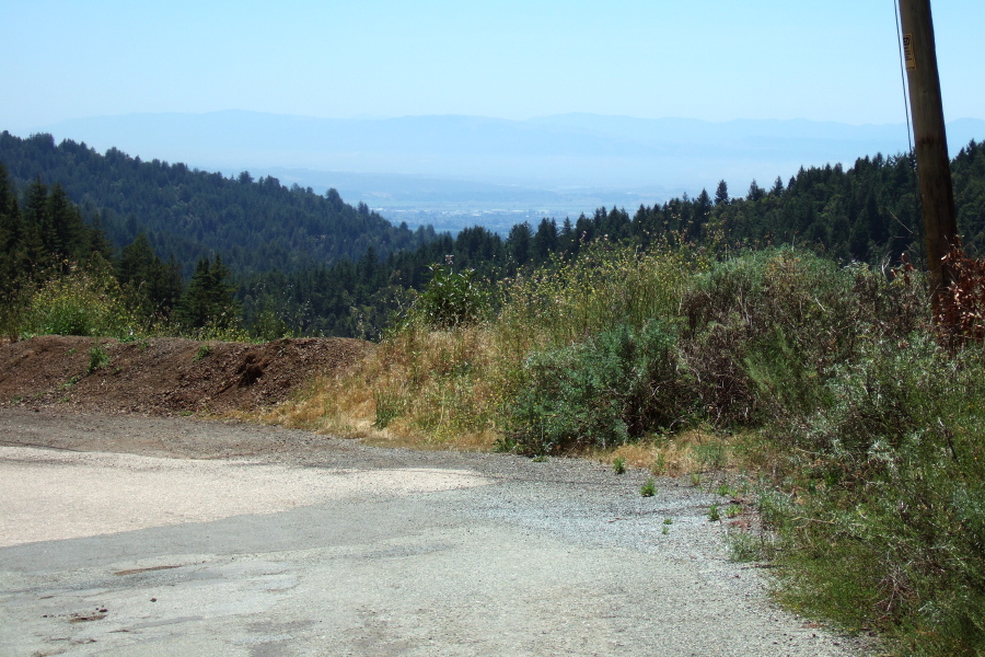 Watsonville area from Eureka Canyon Rd.