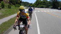 Riding west on Sir Francis Drake Blvd. in Fairfax (180ft)