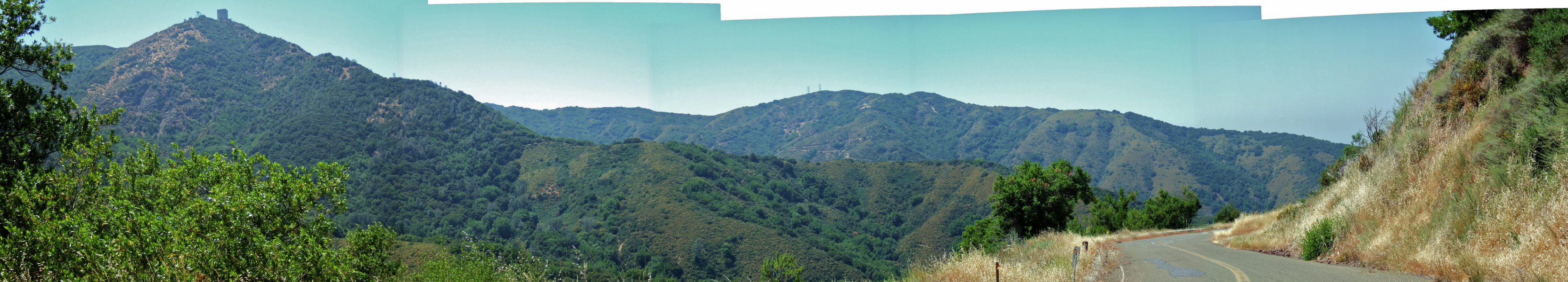 Mt. Umunhum Road Panorama 2