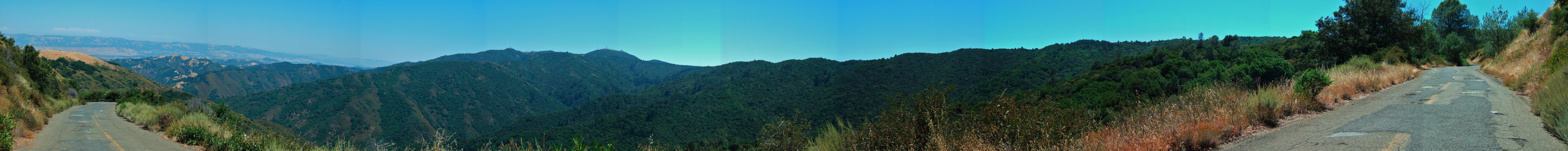 Mt. Umunhum Road Panorama 1