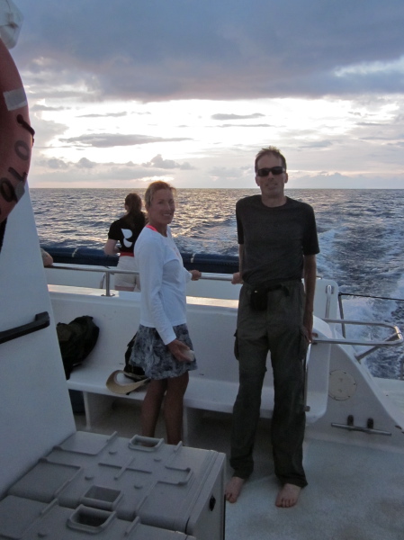 Laura and Bill on the HoloHolo cruise (2)
