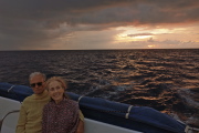 David and Kay and the sunset