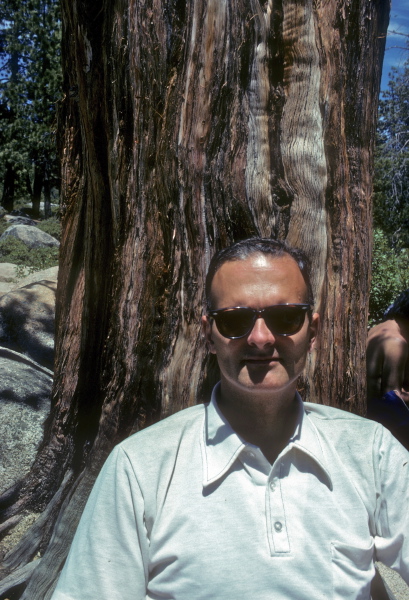 David relaxes at Nevada Fall.