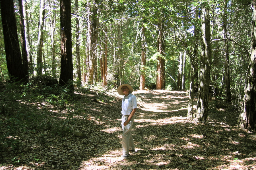 David on the Basin Trail (2200ft)