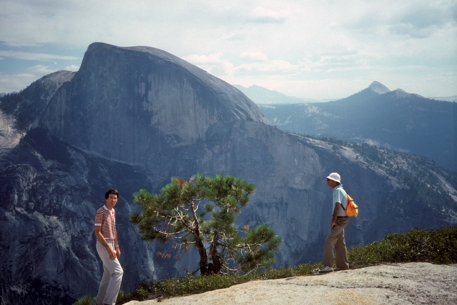 Bill and David on North Dome