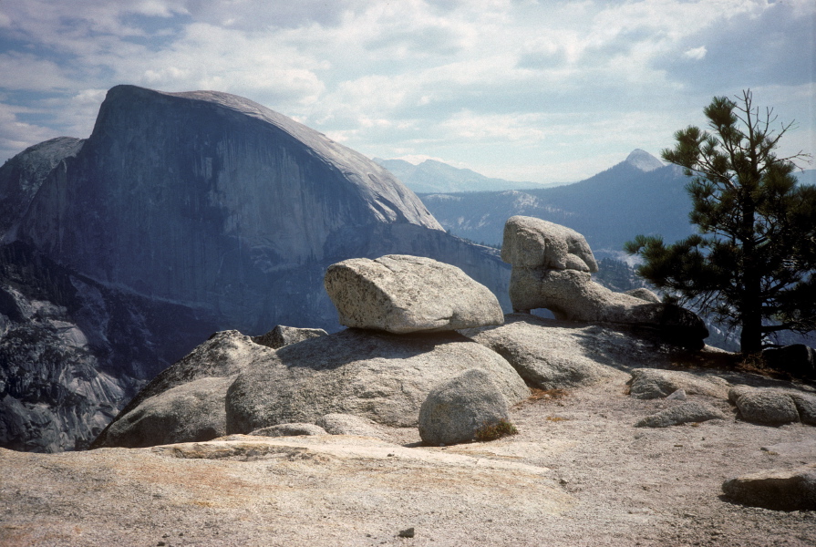 The Shoe Rock on North Dome