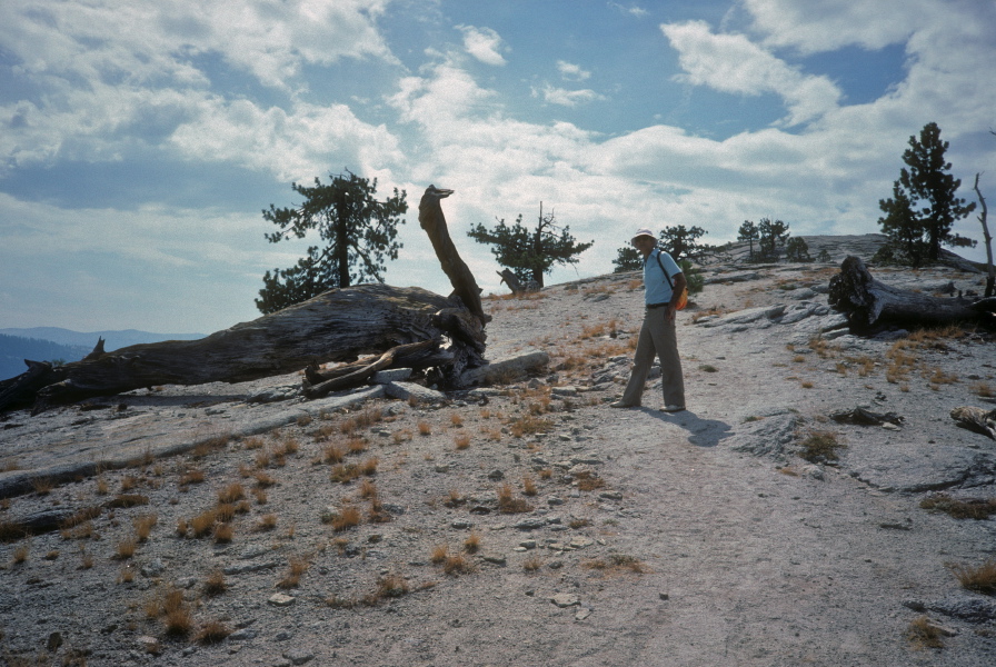 The serpent on North Dome waits to strike passers-by.