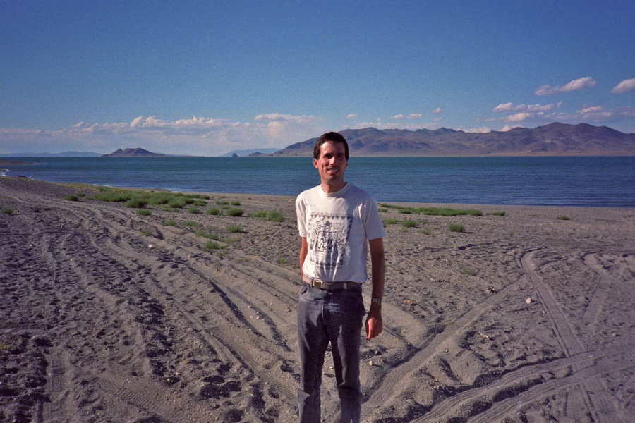 Bill at Pyramid Lake, NV.