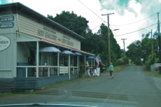 This is where one goes to take a shuttle tour of Waipi'o Valley.