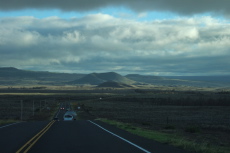 On HI190, Mamalahoa Highway heading toward Kona