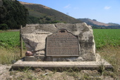 Battle of Natividad historic plaque (240ft)