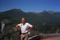 David at Donnell's Reservoir Overlook