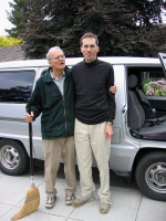 David and Bill prepare to leave Palo Alto