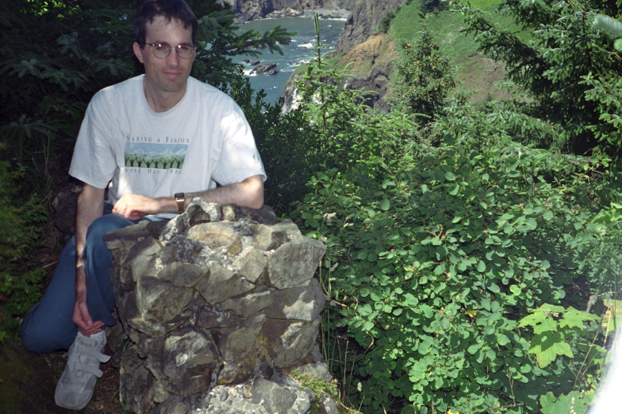 Bill at Cape Foulweather, OR