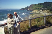 Kay and David near Otter Crest State Wayside