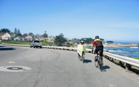 Ron and Randall ride Ocean View Blvd. (1)