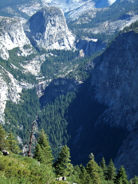 Nevada and Vernal Falls from the Panorama Trail