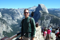 Bill at Glacier Point