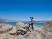 Mono Lake is in the background.  Photo courtesy of Frank Paysen.