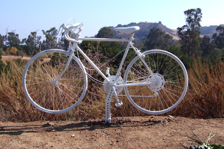 The Ghost Bike.