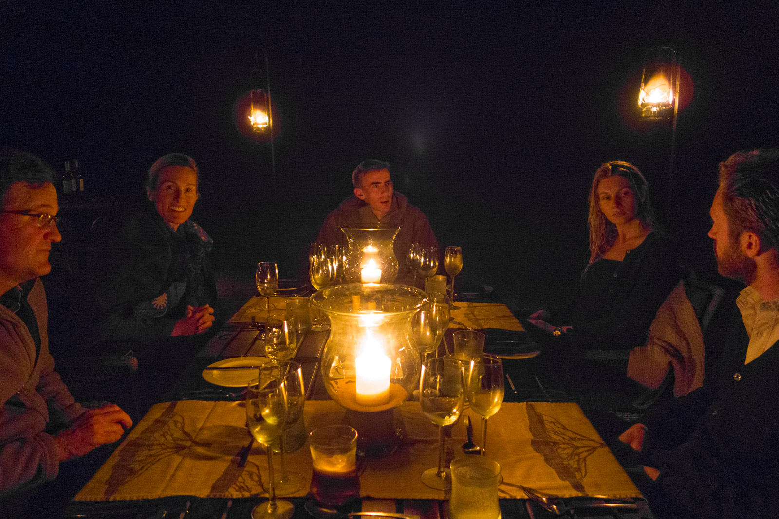 (l to r): Michael, Laura, Dylan, Sarah, and Max