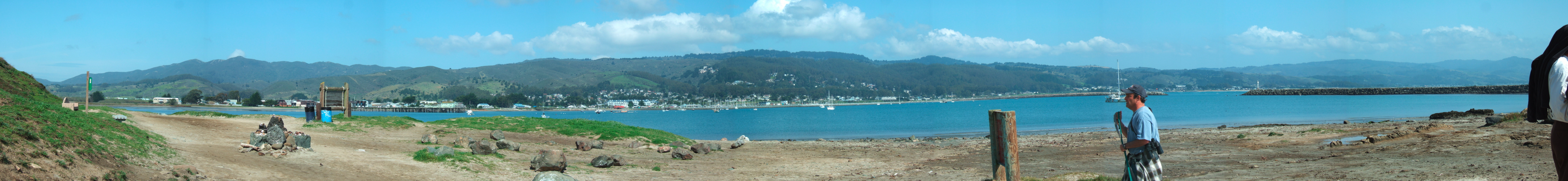 Pillar Point Harbor Panorama