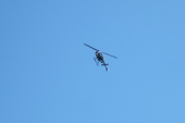 KTVU helicopter overhead