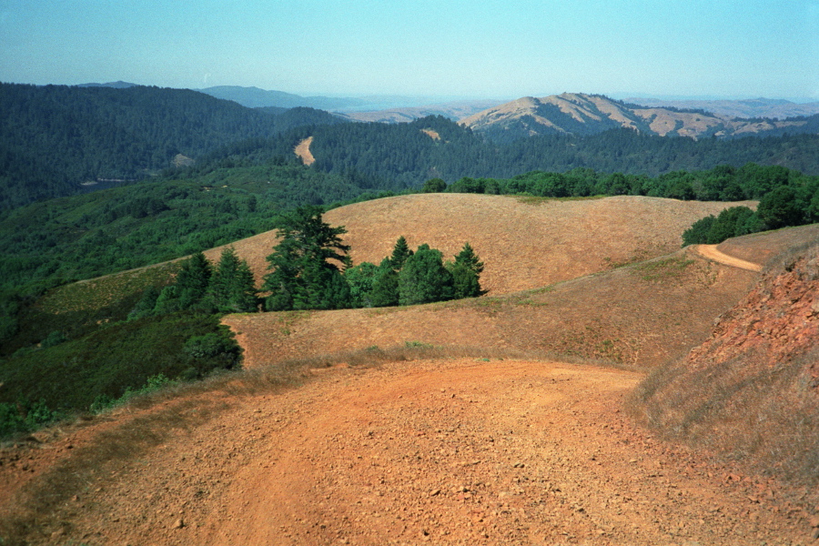 Descending Pine Mountain Rd.