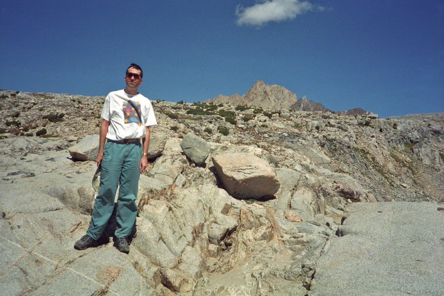 Bill near Muriel Lake