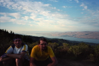 Bill and Richard on Pt. Reyes Hill.