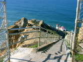 30 flights of steps down to the Lighthouse.  (2)