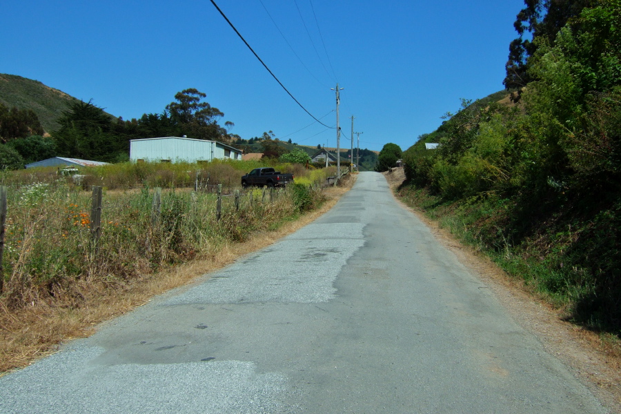 Approaching the first ranch