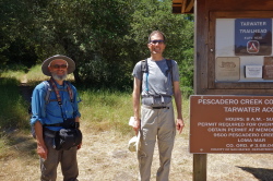 Frank and Bill at the trailhead
